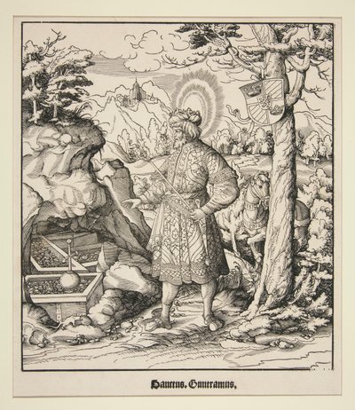 Santo: Guntramus de Leonhard Beck