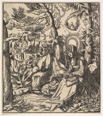 São Ita de Toggenburg, dos Santos Habsburgos, 1516-18. de Leonhard Beck