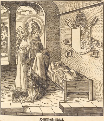 São Leão (Papa Leão IX) de Leonhard Beck