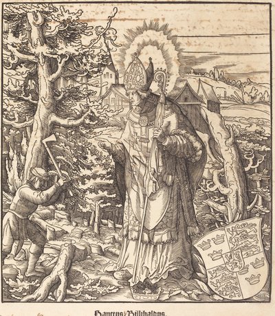 São Willibaldus de Leonhard Beck