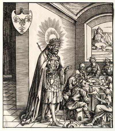 Santos ligados à Casa de Habsburgo: um relato geral da ascendência do imperador Maximiliano I de Leonhard Beck