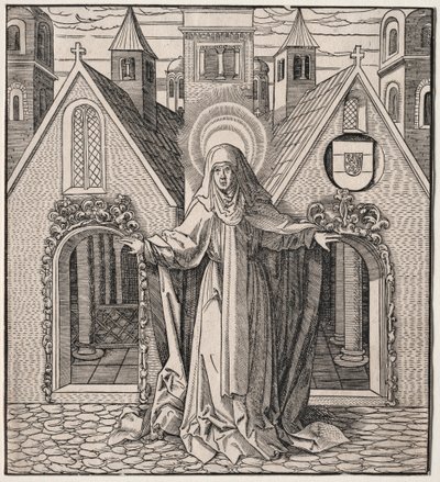 Sancta Rega, 1512-1516. de Leonhard Beck