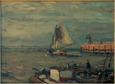 Toupeira com farol (Emden) II de Leonhard Sandrock