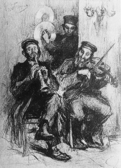 Músicos judeus de Leonid Osipovic Pasternak