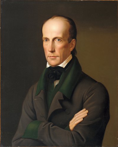 Retrato do Arquiduque João da Áustria (1782-1859), de Kupelwieser, Leopold (1796-1862). Óleo sobre tela de Leopold Kupelwieser