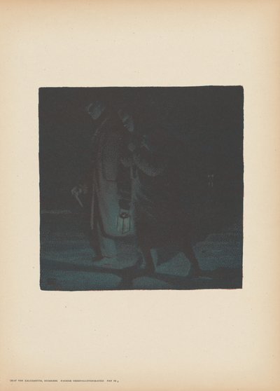 regresso a casa de Leopold von Kalckreuth