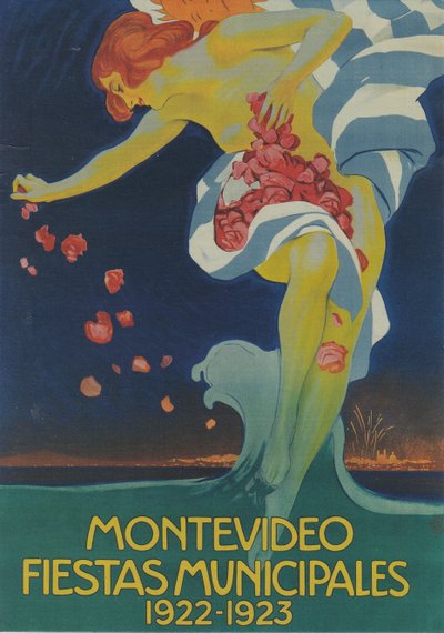 Festivais Municipais de Montevidéu, 1922. de Leopoldo Metlicovitz