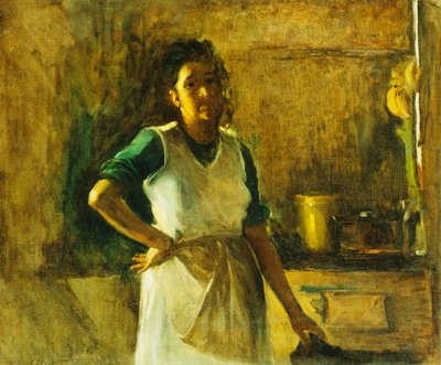 O Cozinheiro (óleo sobre tela) de Leopoldo Romañach