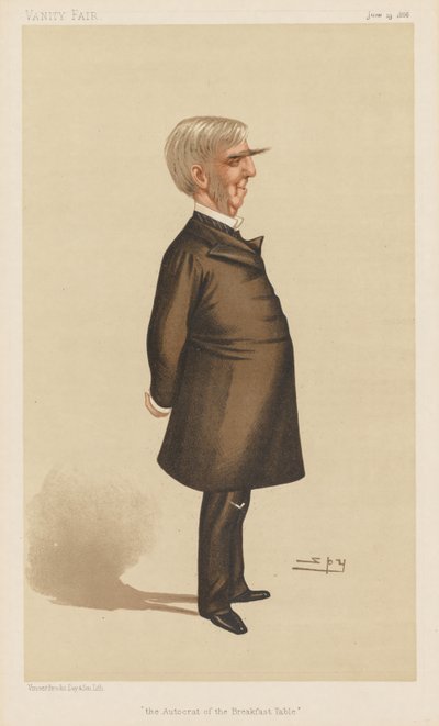Vanity Fair: O Autocrata da Mesa do Café da Manhã, 1886. de Leslie Matthew