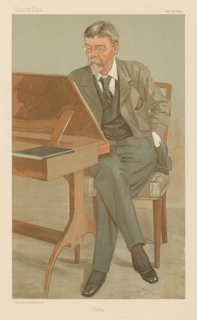 Trilby, George Louis Palmella Du Maurier (série Vanity Fair) de Leslie Matthew Spy Ward