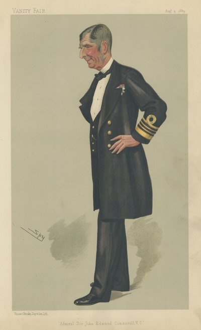 Almirante Sir John Edmund Commerell VC de Leslie Matthew Ward