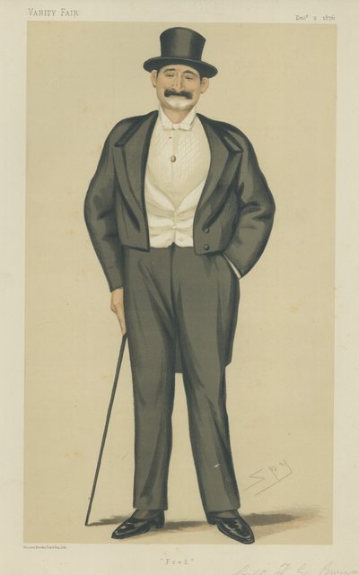 Capitão Frederick Gustavus Burnaby de Leslie Matthew Ward
