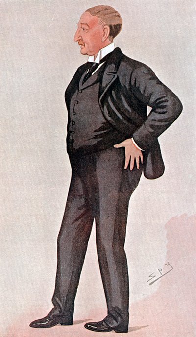 Cecil Rhodes, sul-africano britânico, financiador, estadista e construtor de impérios, 1891 de Leslie Matthew Ward
