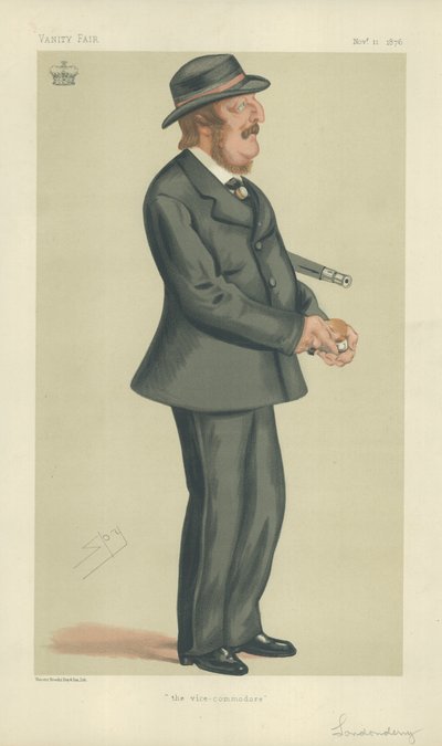 Chas Vane-Tempest, o Marquês de Londonderry de Leslie Matthew Ward