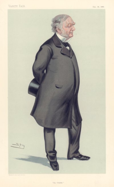 Erasmus Wilson, cirurgião e antiquário inglês, 1880 de Leslie Matthew Ward