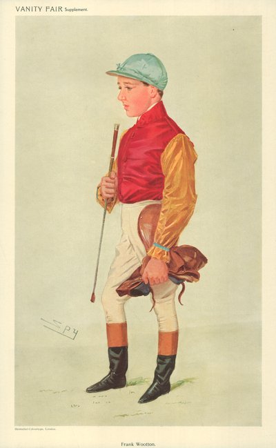 Frank Wooton, 8 de setembro de 1909, desenho animado da Vanity Fair de Leslie Matthew Ward