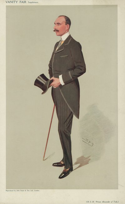 HSH O Duque de Teck de Leslie Matthew Ward