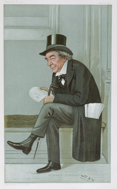 James Staats Forbes, &39;Spy&39; Cartoon da Vanity Fair, pub. 1900 de Leslie Matthew Ward