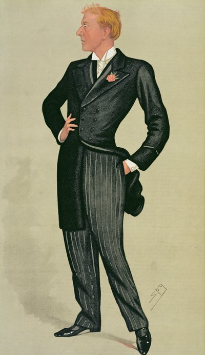 Sr. Herbert Beerbohm Tree (1852-1917), um desenho animado &39;Espião&39; da Vanity Fair, 12 de julho de 1890 de Leslie Matthew Ward