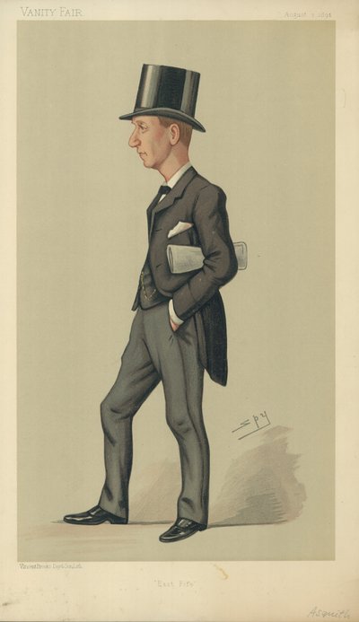 Sr. Direito Hon Herbert Henry Asquith de Leslie Matthew Ward