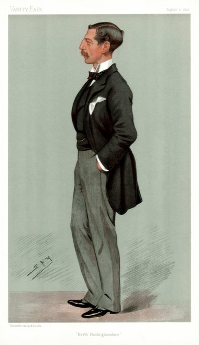 North Huntingdonshire, Ailwyn Fellowes, político britânico, 1896. de Leslie Matthew Ward