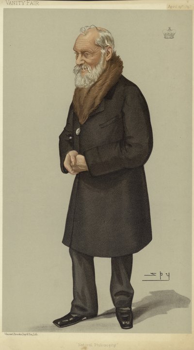 Retrato de William Thomson, Barão Kelvin de Leslie Matthew Ward