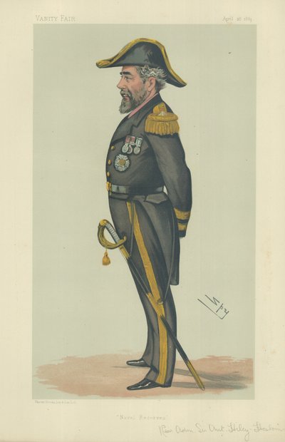 Contra-almirante Sir Anthony Hiley-Hoskins de Leslie Matthew Ward