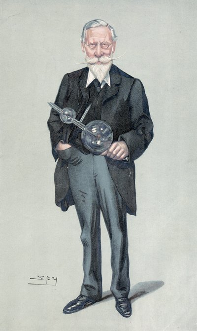 Sir William Crookes, físico e químico inglês, c1900s de Leslie Matthew Ward