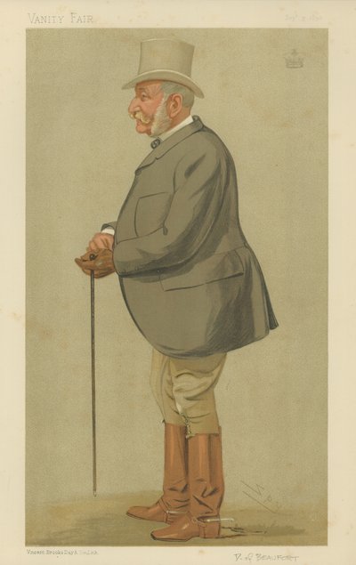 O duque de Beaufort de Leslie Matthew Ward