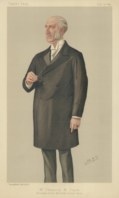 O Hon Cauncey Mitchell Depew de Leslie Matthew Ward