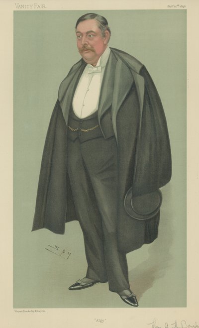O honorável Algernon Henry Bourke de Leslie Matthew Ward