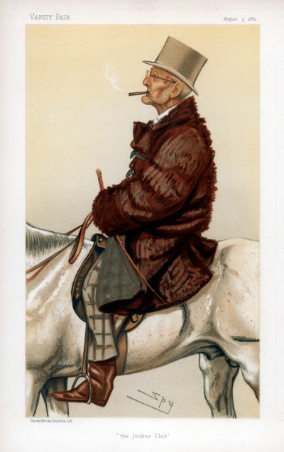 O Jockey Club, 1882 de Leslie Matthew Ward