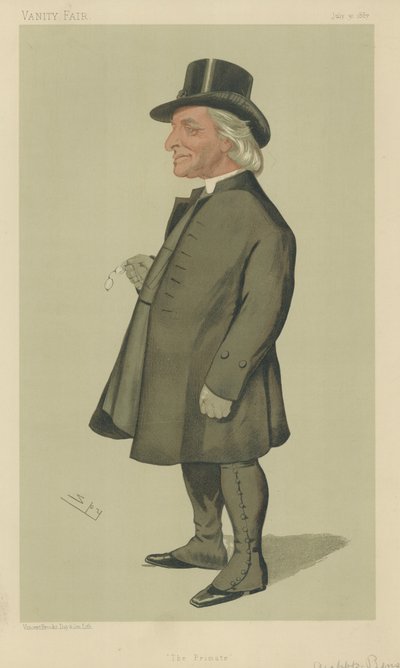 O Honorável Edward White Benson de Leslie Matthew Ward