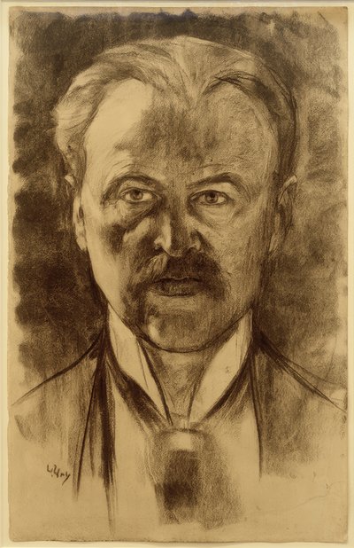 auto-retrato de Lesser Ury