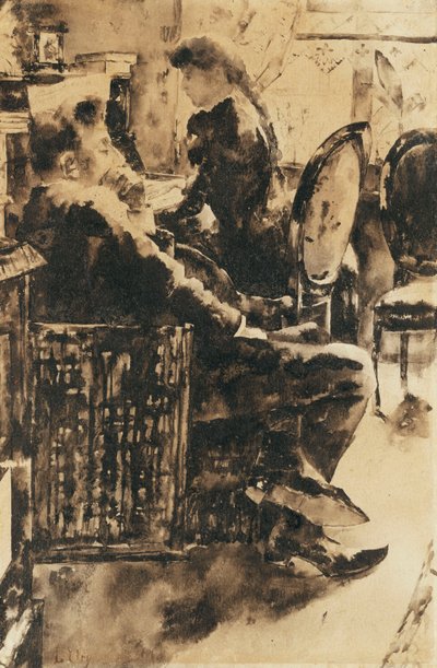 A música; Ao fazer música de Lesser Ury