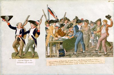 Partida Feliz dos Voluntários do Exército de Lesueur Brothers