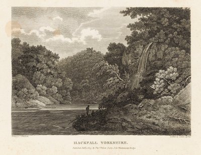 Hackfall, Yorkshire (gravura) de Letitia Byrne