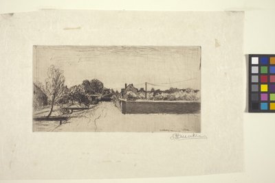 Colina de Ninfa (gravura) de Lewis Henry Meakin