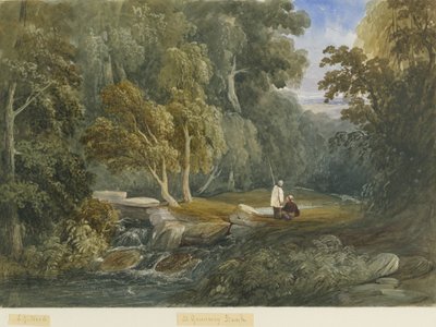 Greenway Bank: pintura em aquarela, nd [c1830-1840] de Lewis John Wood
