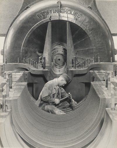Coração da Turbina de Lewis W. Hine