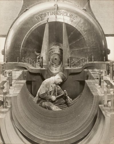 Coração da Turbina de Lewis W. Hine