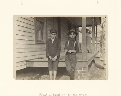 [Morris Small e John Lewis, Chester, Carolina do Sul] de Lewis W. Hine