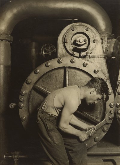 [Vaporizador, ou Mecânico e Bomba de Vapor] de Lewis W. Hine