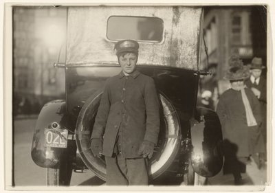 [Western Union Messenger, Massachusetts (Boston) de Lewis W. Hine