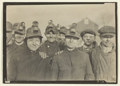 Rapazes da mina de carvão da Pensilvânia de Lewis Wickes Hine