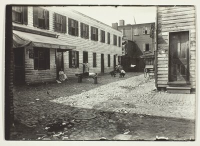 Beco dos Negros para os Brancos, Washington, D.C. de Lewis Wickes Hine