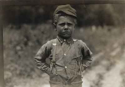 Trabalhador agrícola rural, Nova Inglaterra de Lewis Wickes Hine