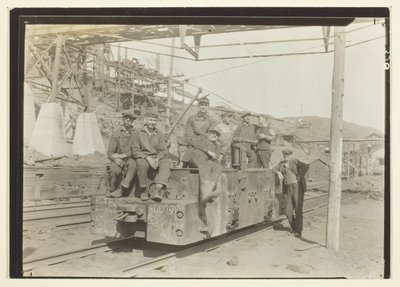 Sem título (Uma mina de carvão razoavelmente moderna, electrificada, no leste da Pensilvânia) de Lewis Wickes Hine