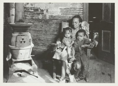 Sem título, da série "Negros do Sul" de Lewis Wickes Hine