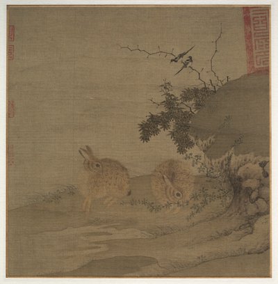 Pegas e coelhos selvagens de Li Yong